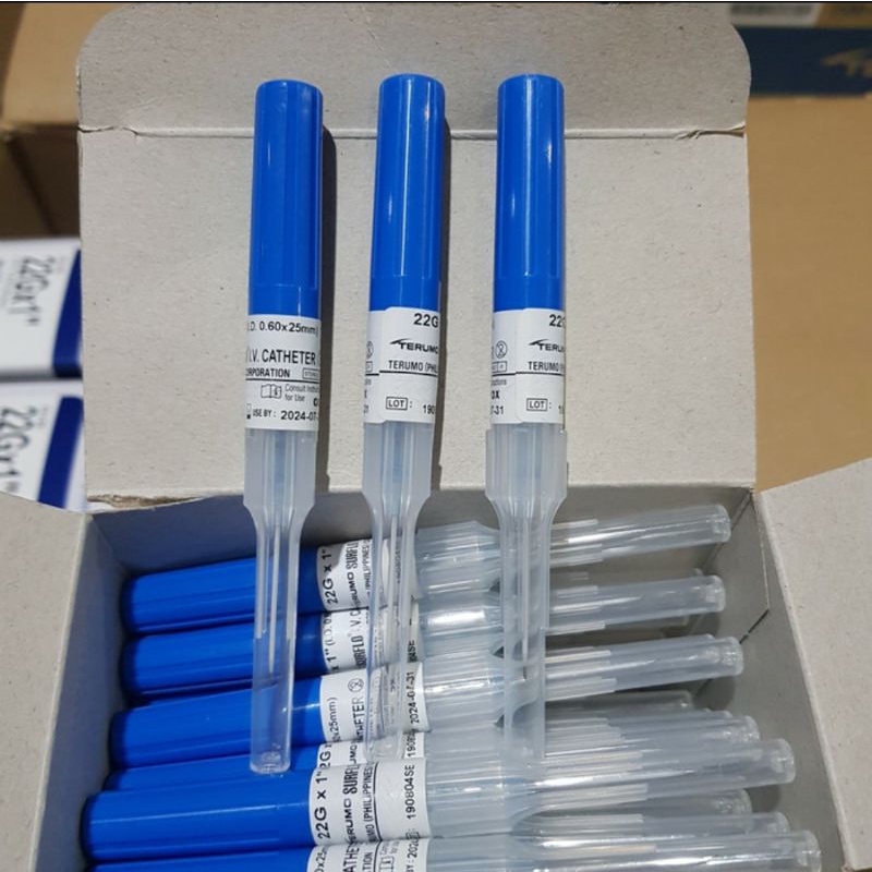 Abocath Terumo IV No 18 20 22 24 Surflo Terumo