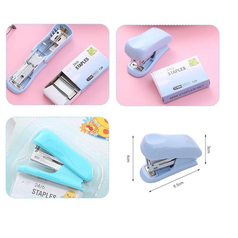 1 Pcs Stapler Staples Mini Set OSM-ST0062