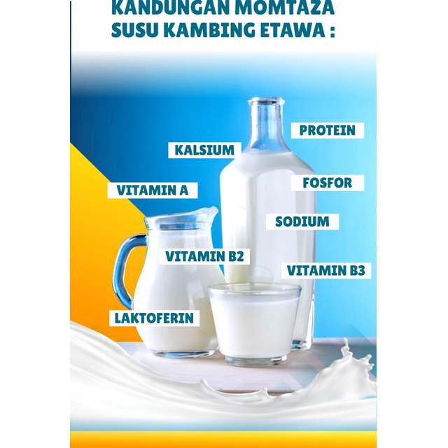 [PAKET 4BOX]  SUSU ETAWAKU MOMTAZA 100% ASLI SUSU KAMBING