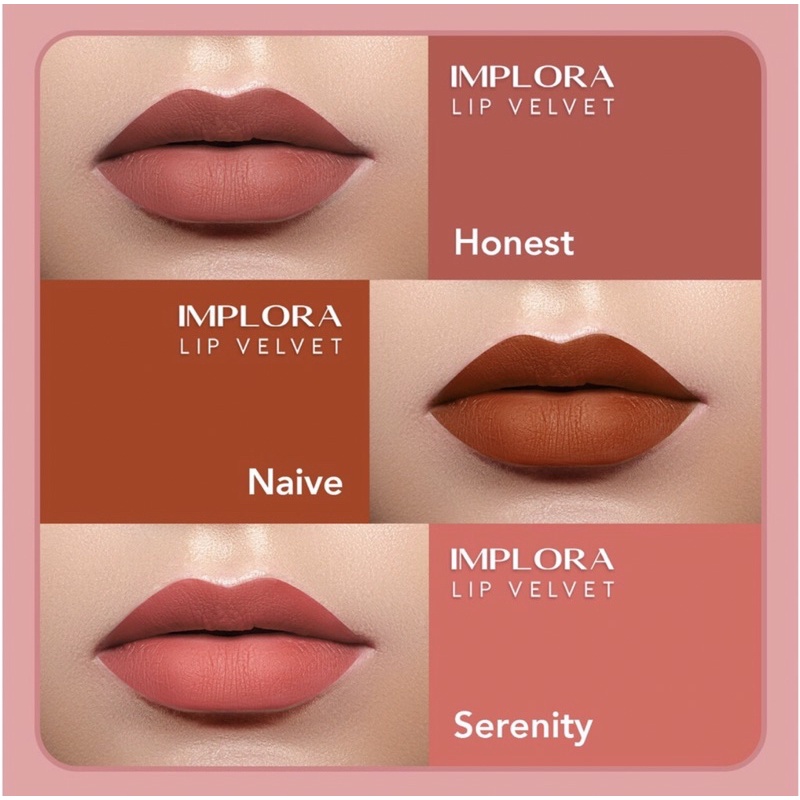 Implora Lip Velvet / Lip Cream