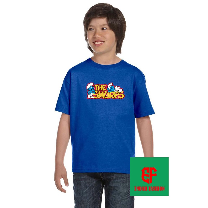 KAOS ANAK THE SMURFS