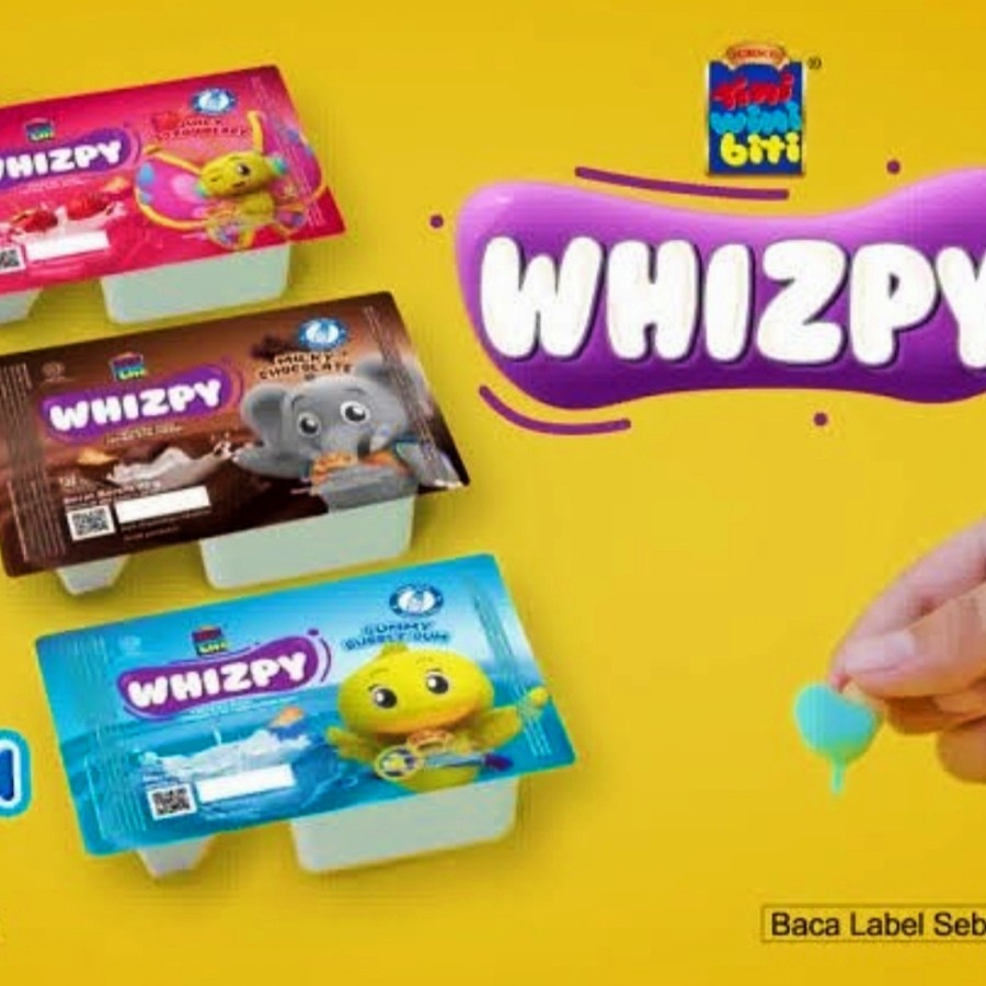 

Tini wini biti whizpy Chocolate/Strawberry/Bubble Gum22 gram