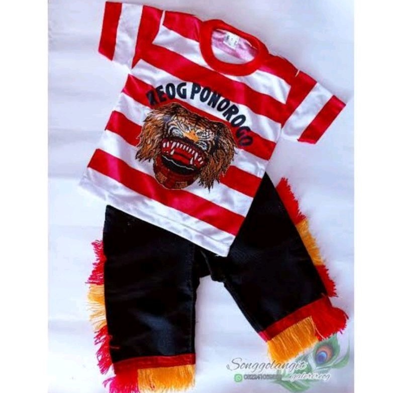 celana baju reog ponorogo barongan