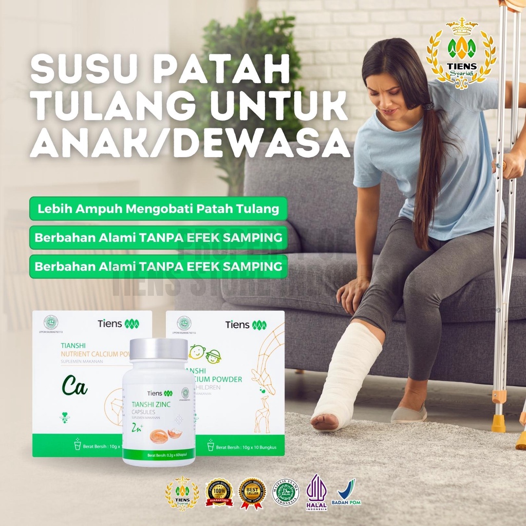 SUSU KALSIUM UNTUK PATAH TULANG ANAK MAUPUN DEWASA TIENS OBAT PATAH TULANG CINA TANAMAN PATAH TULANG