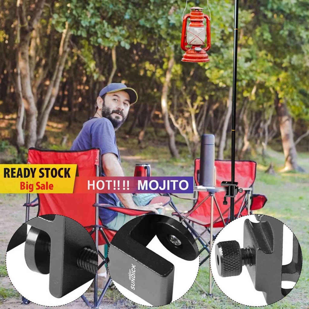 Sundick Stand Holder Lampu Meja Dengan Klem Penjepit