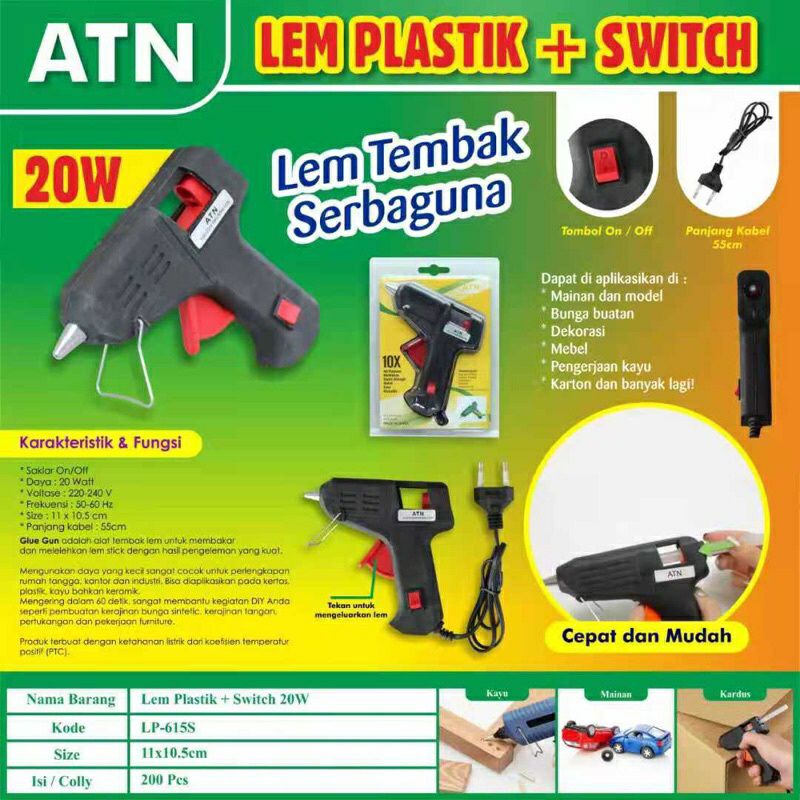 Gluegun lemtembak