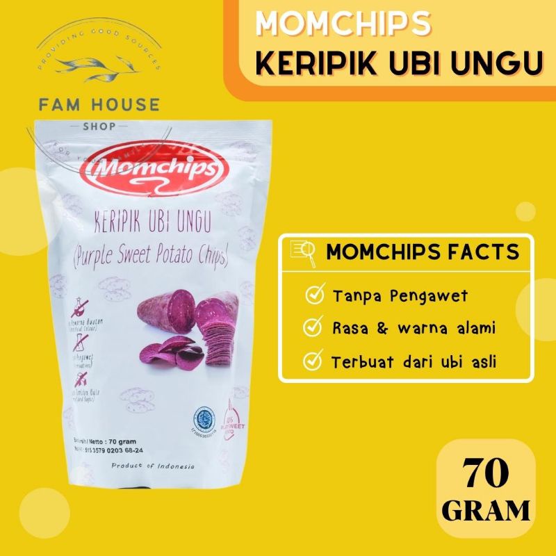 

Momchips Keripik Ubi Ungu