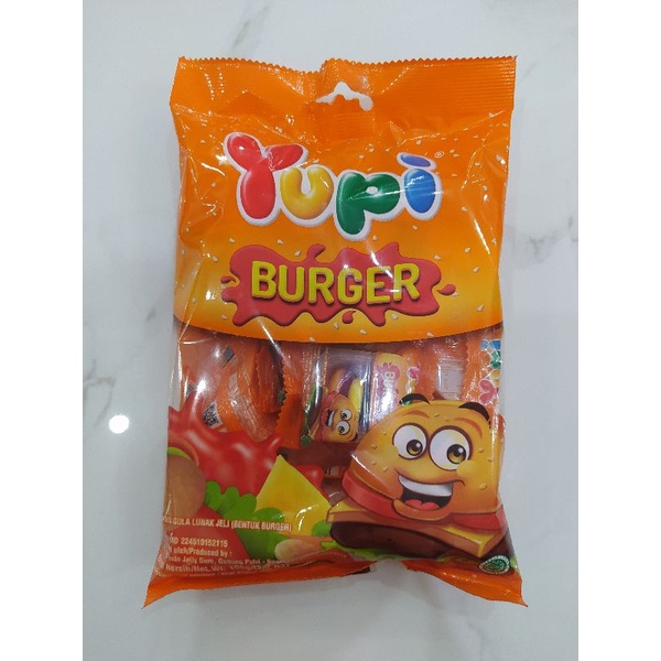 

Permen Yupi Mini Burger