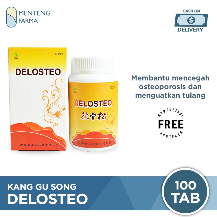 Kang Gu Song (Delosteo) - Suplemen Tulang Keropos / Osteoporosis