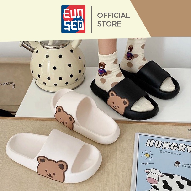 EUNSEO Sandal Wanita Karet Premium Anti Slip Tidak Licin Fashion Korea