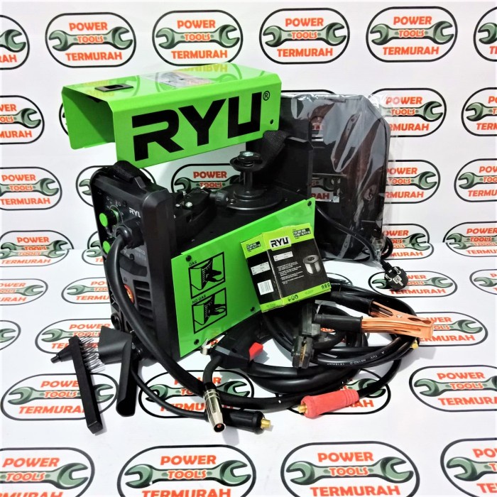 RYU MIG 135 MMA Trafo Las Inverter Gasless Tanpa Gas CO2 Travo MIG135