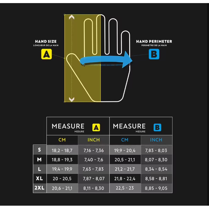 INESIS Sarung Tangan Sepasang Untuk Olaharaga Golf Pria