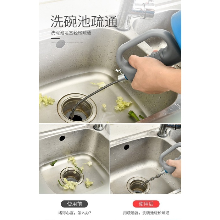 clogged drain cleaner 10 meter Praktis