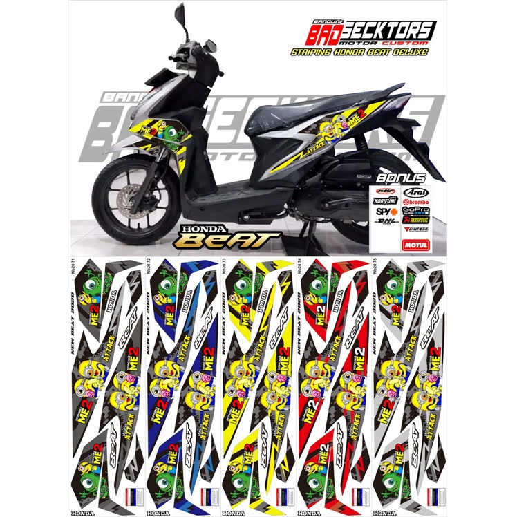Striping Honda Beat New 2020 2021 2022 MINION ME2