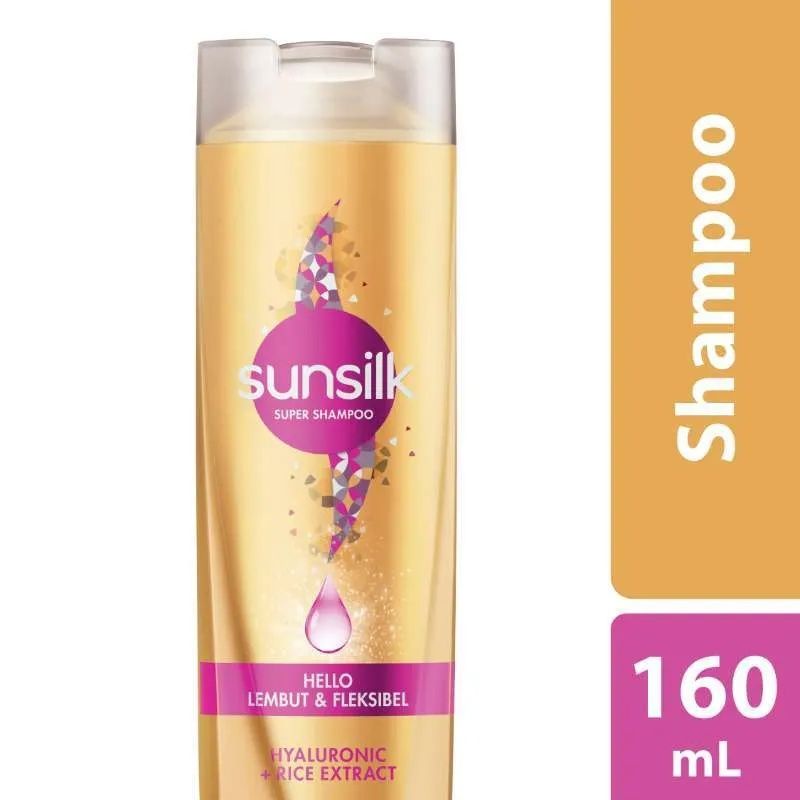 sunsilk hello lembut &amp; fleksibel 160ml