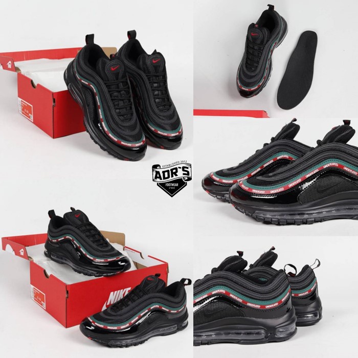 Sepatu Pria Nike Air Max 97 Undefeated Black Sepatu Import Vietnam Premium