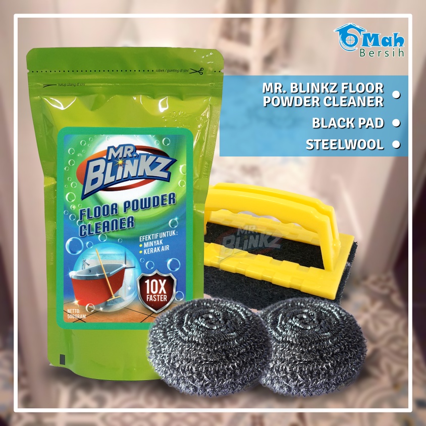 Jual Mr. Blinkz Floor Powder - Paket Serbuk Pembersih Lantai Kamar