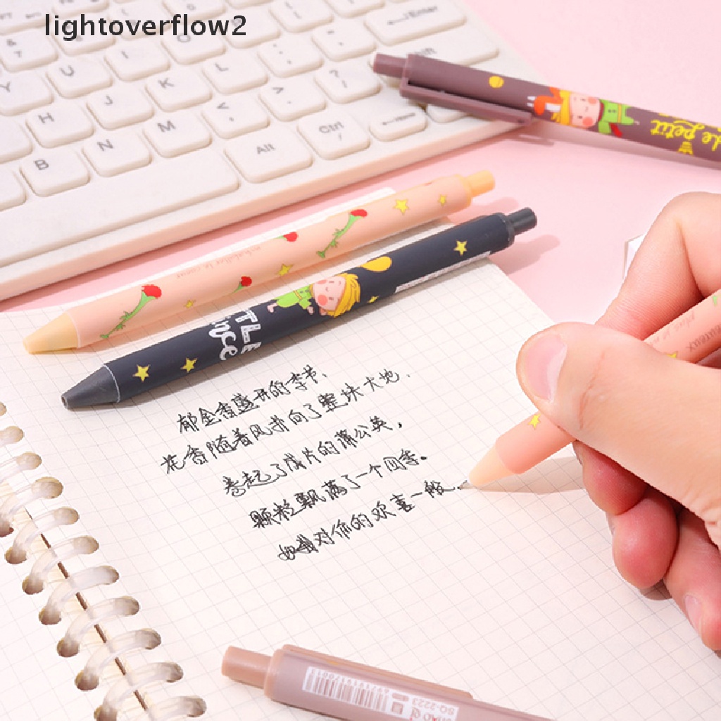 (lightoverflow2) Pulpen Dengan Hiasan Kartun Model Korea Untuk Sekolah