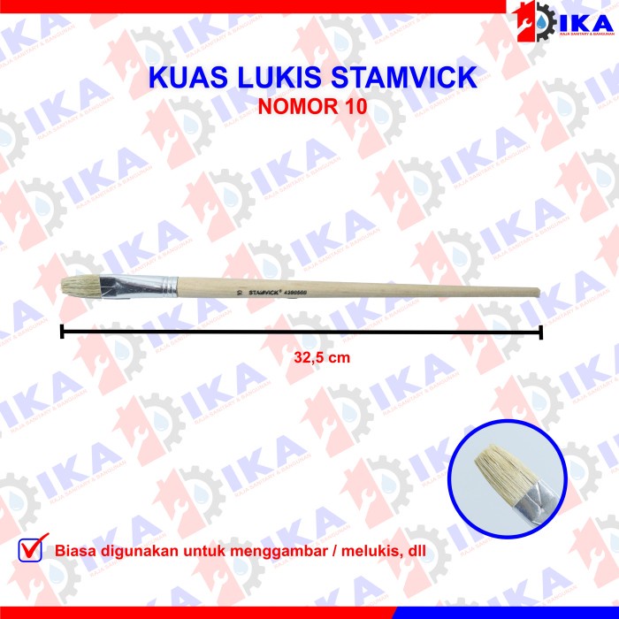 

Produk Unggulan Kuas Lukis Kuas Cat Kuas Gambar No.8 Kualitas Bagus Promo