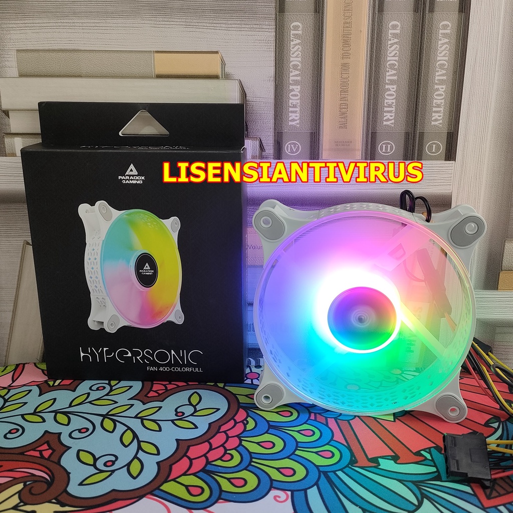 FAN PARADOX GAMING HYPERSONIC RAINBOW Fan Casing 12cm Fan Komputer