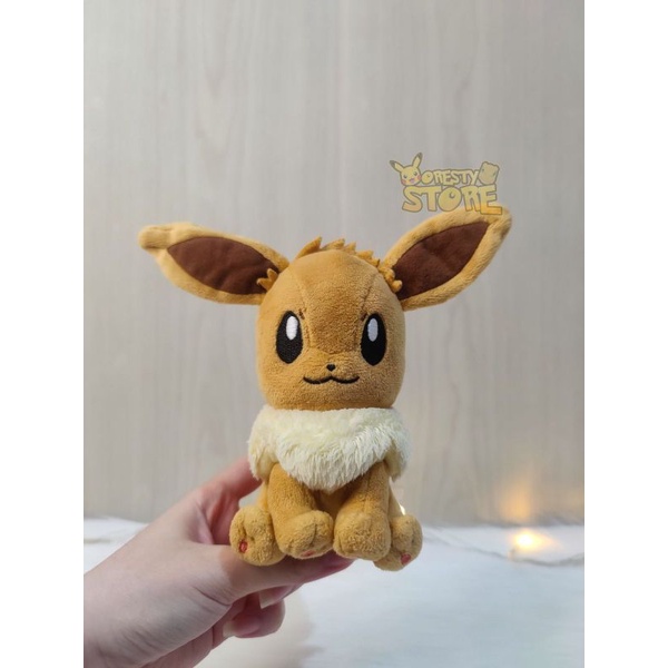 Boneka Pokemon Eevee Pokefit - Pokemon Center