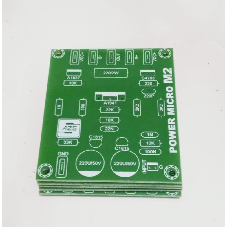 Jual PCB Power Amplifier Micro M2 Driver Ampli Micro M2 | Shopee Indonesia