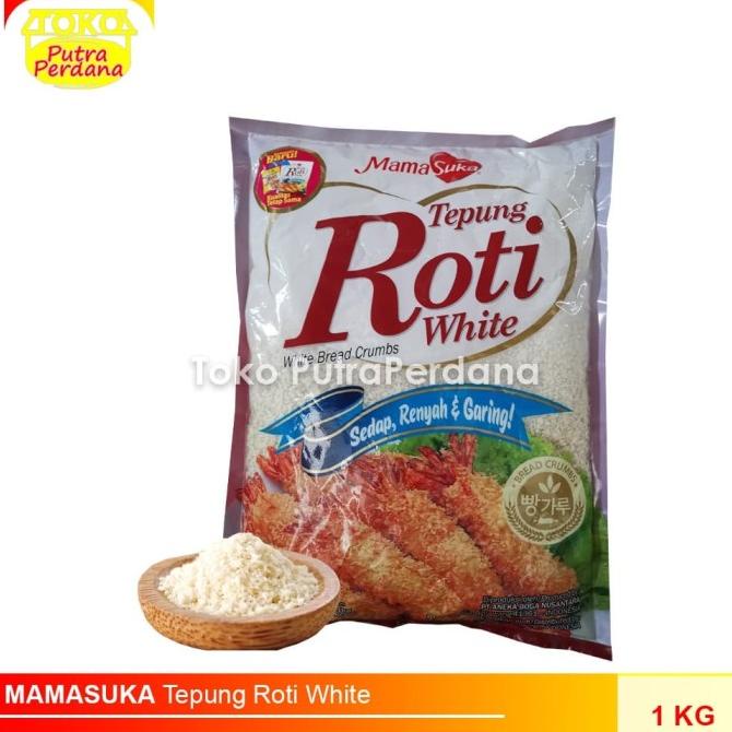 

[COD] Tepung Roti / Panir / Brad Crumb Putih MAMASUKA 1kg [COD]