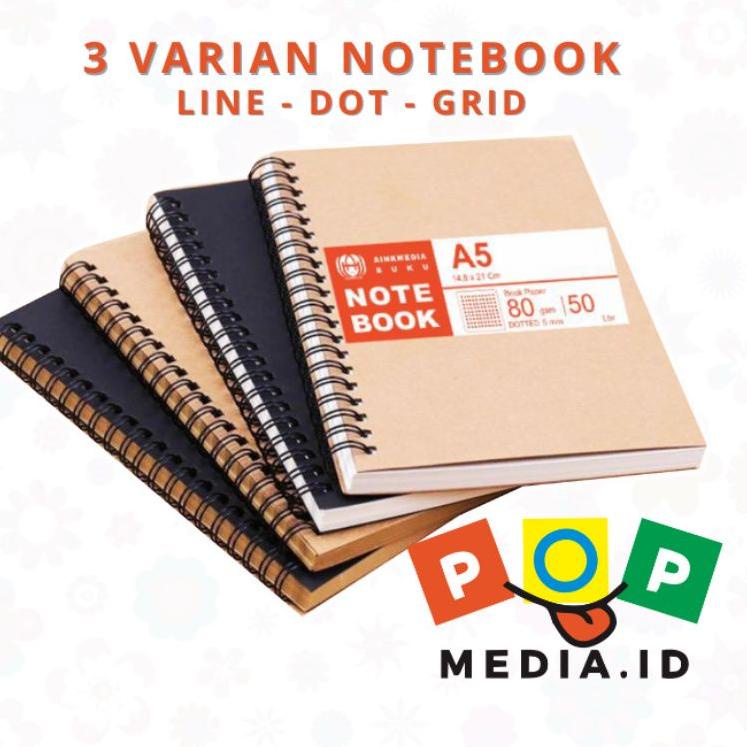 

10.10 STOK READY Notebook A5 Book Paper 2020