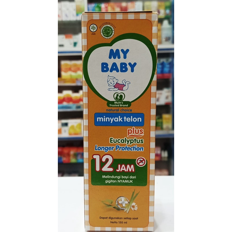 My Baby Minyak Telon Plus Anti Nyamuk 12 Jam 150 ml