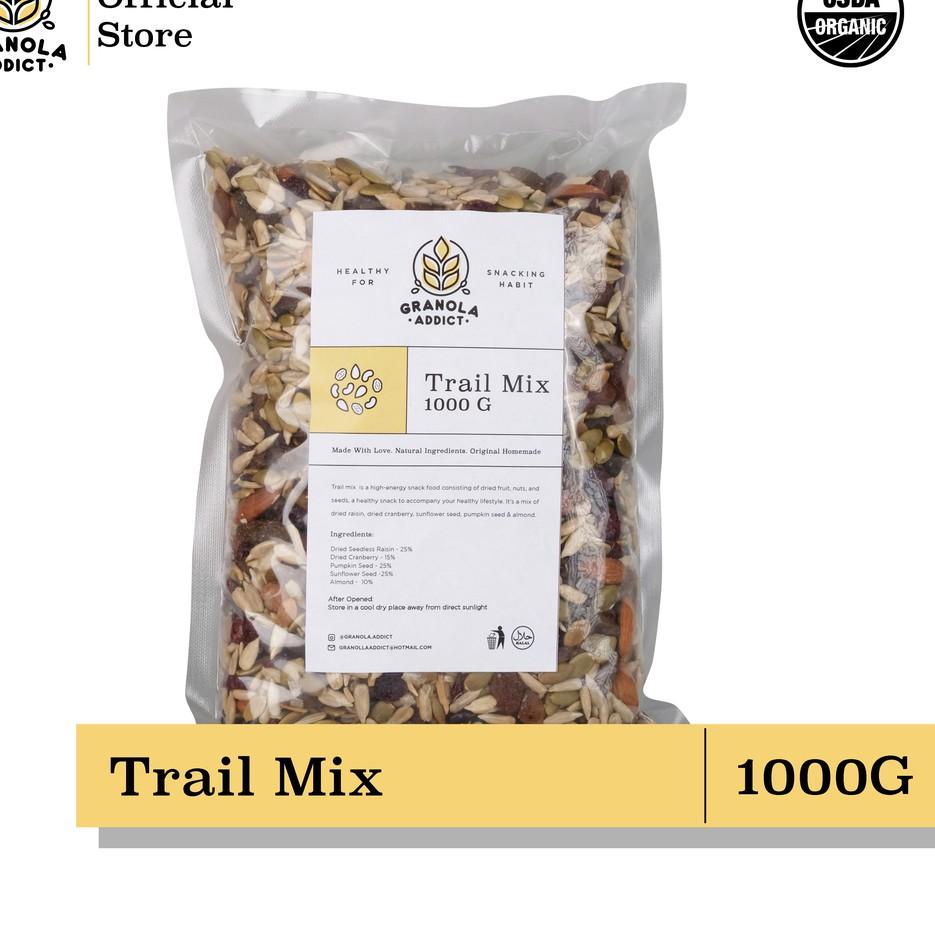 

CodeUu1U5--Granola Addict - Trail Mix (Sunflower, Pumpkin Seeds, Almond, Raisin, Cranberry) 1000G
