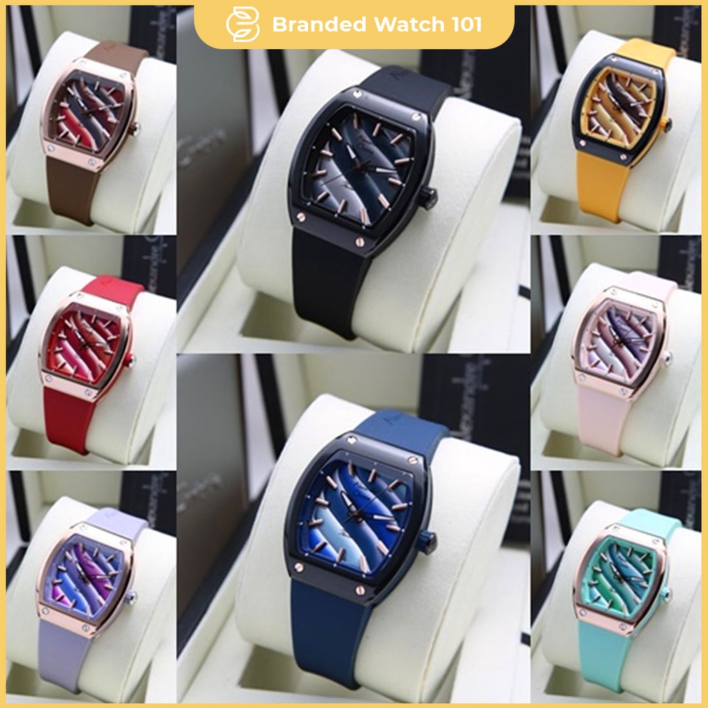 ORIGINAL Jam Tangan Wanita Alexandre Christie AC 5001 / AC5001 / 5001 Garansi Resmi 1 Tahun, Rubber
