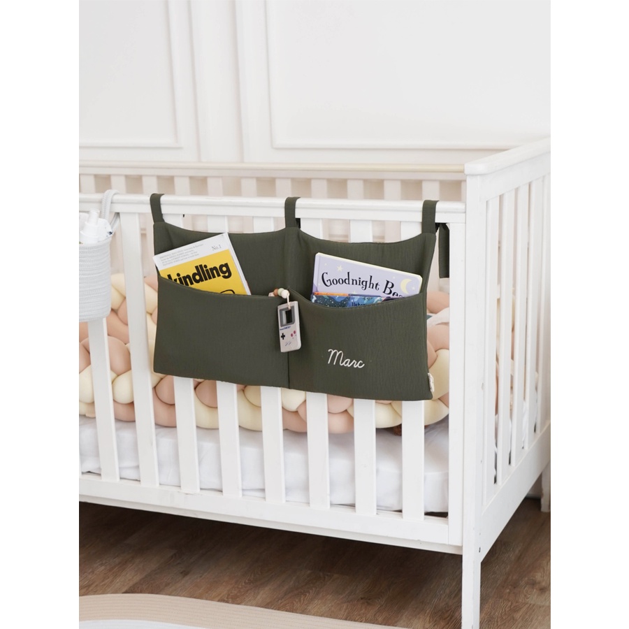 Madebyesme Personalized Bedside Storage Pocket