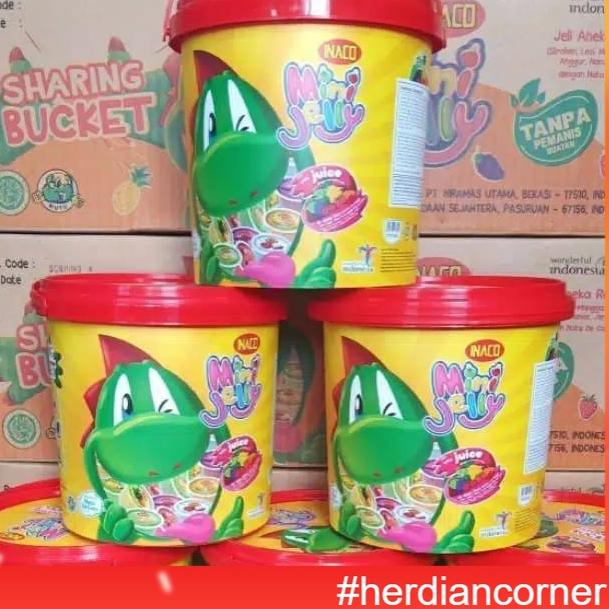 Best Produk.. AGAR AGER INACO MINI JELLY EMBER BUCKET GIFT exp 2023 07