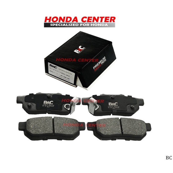 kampas rem brake pad belakang civic genio estilo ferio 1992 1993 1994 1995 1996 1997 1998 1999 2000 city z b