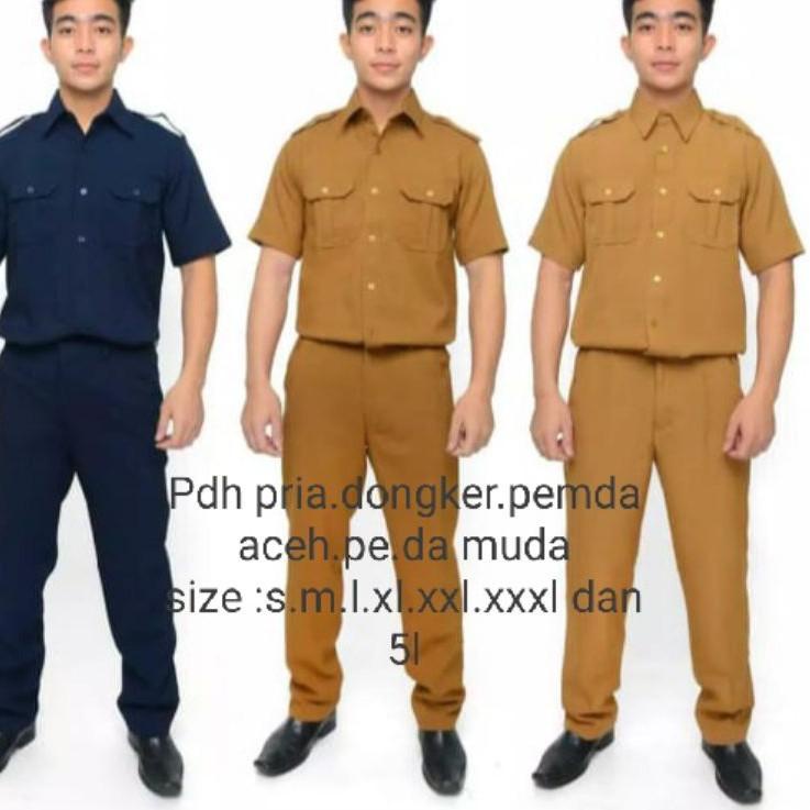 Langsung Kirim Baju Dinas Pdh Pria bahan import merek elponte #pemda