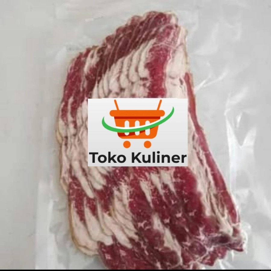 

Daging Sapi US Beef Slice Smoked / US Brisket Smoked 500gr