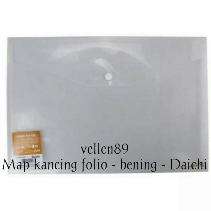 

Map Kancing Bening Folio Merk Daichi