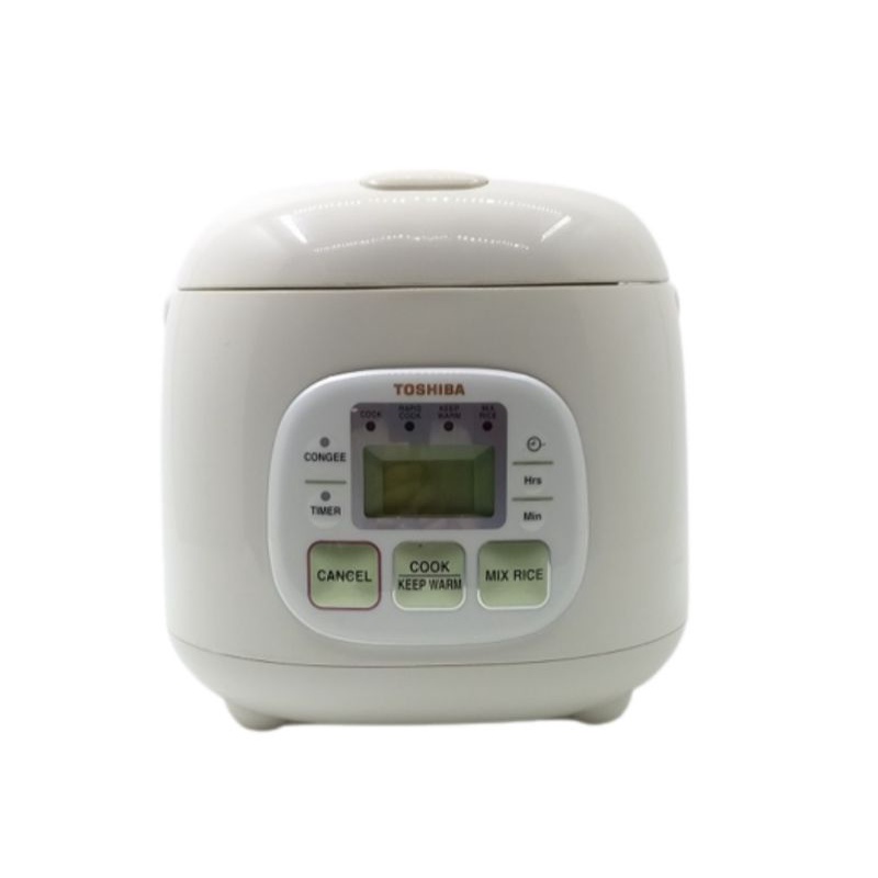 Jual Toshiba 0,5L set timer & jam low watt 3D heating rice cooker japan ...