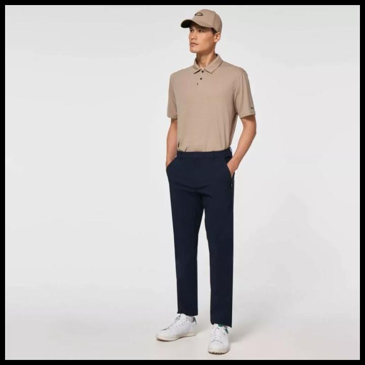 Terlaris// Polo Golf Oa_Kl.Ey Hige Line Rc In Rye Blackout Khakis 2.0 A13 Terbatas
