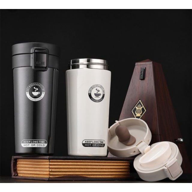 U0186 Vacuum Insulation Cup Termos Kopi / Cofee Mug Double Wall Stainless Steel Tahan Panas Dingin