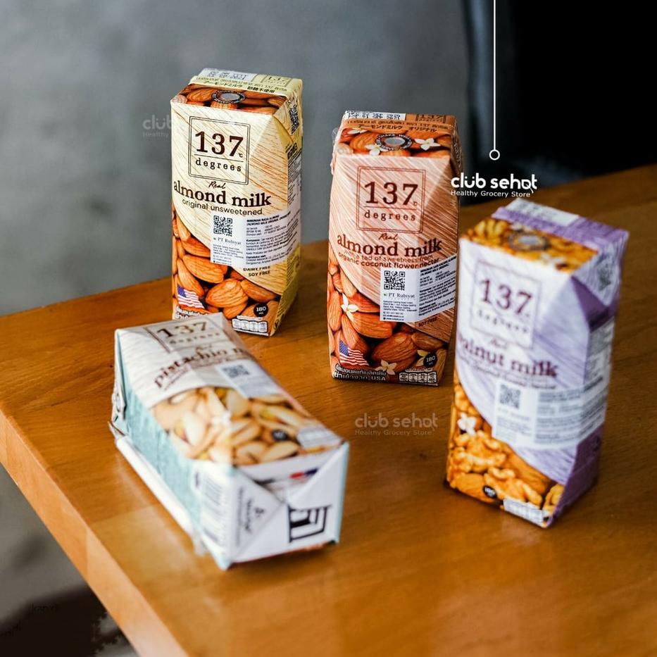 

Kejutan disini--137 Degrees Almond Milk original 180ml