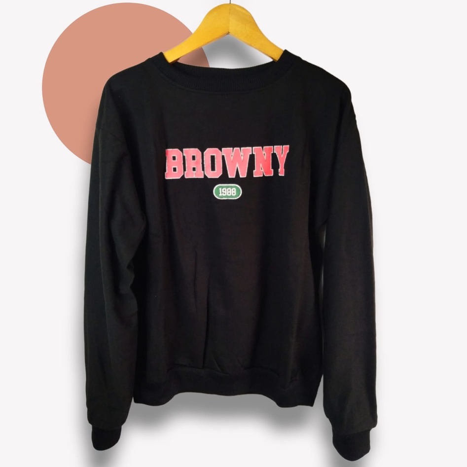 Sweater Wanita Browny Sweater Oversize