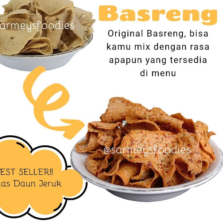 

Basreng (500g) C'Kiki Kuliner | Keripik Basreng Renyah Super Tipis Tidak Keras Premium