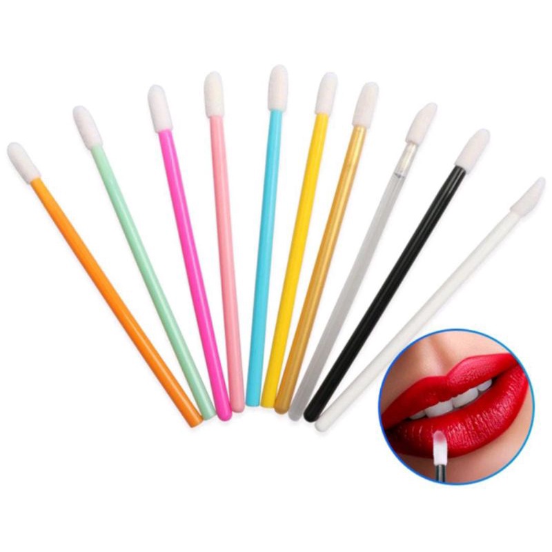 Disposable Lip Wand Brush Applicator Sekali Pakai