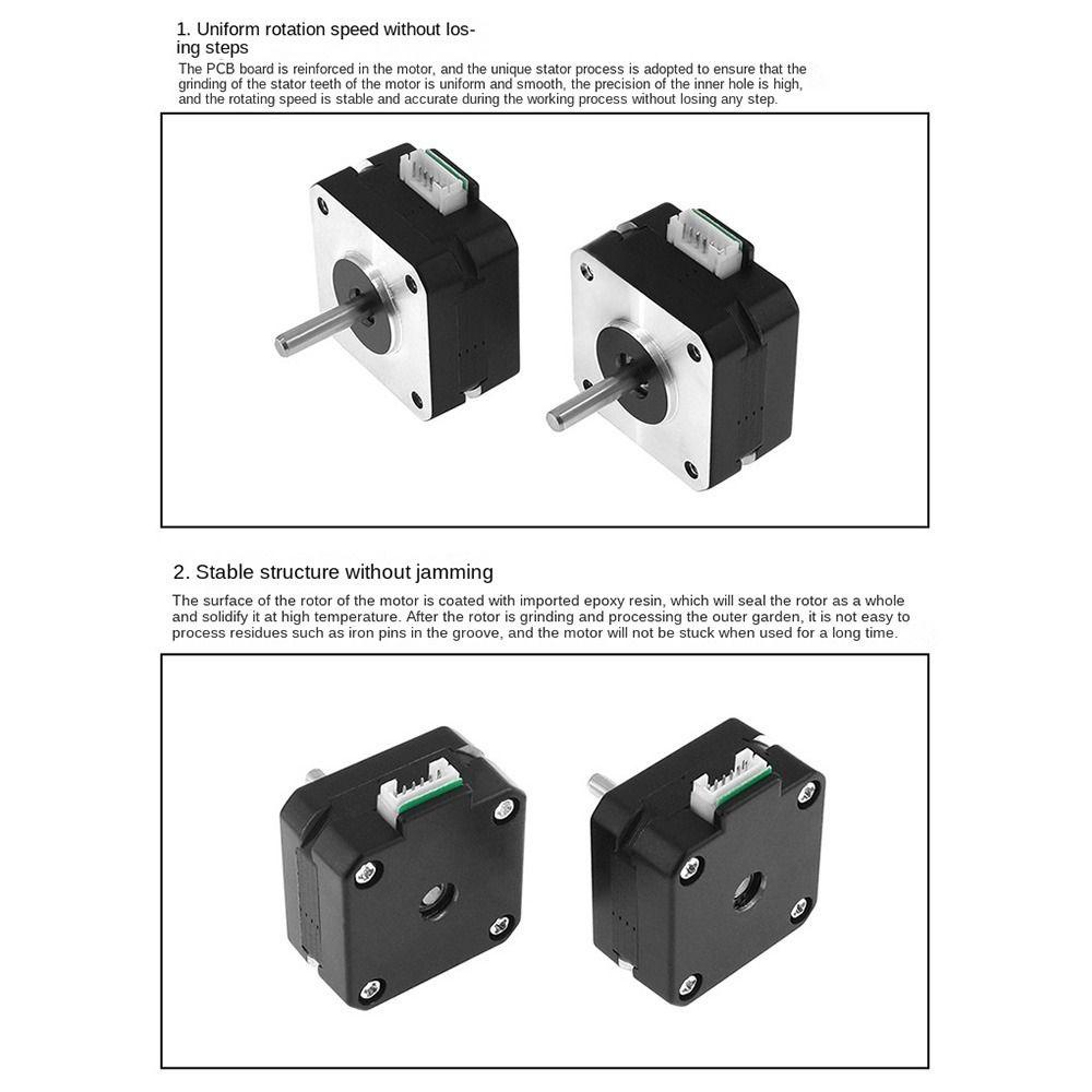 Populer Grafir Stepper Motor DIY Baru 17HS4023 Printer Engraving