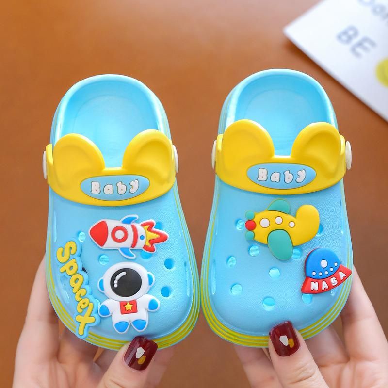 Sandal Karet Anak Motif Spacex Astronot Import High Quality RF