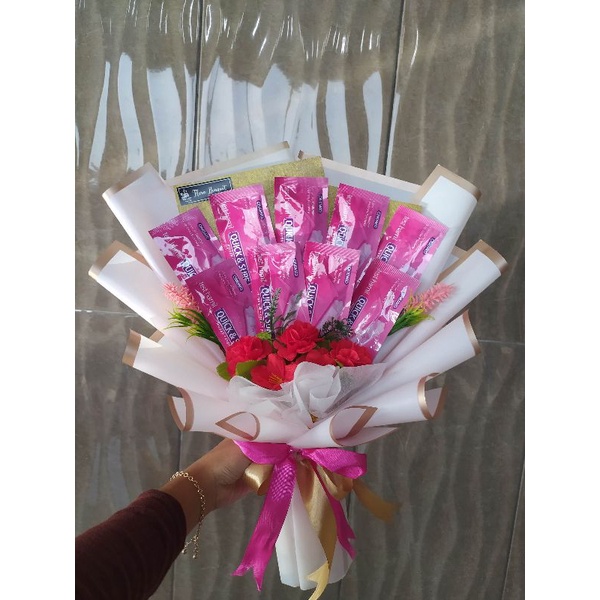 bucket tespack/ buket tespack/ kado/ bouquet tespack