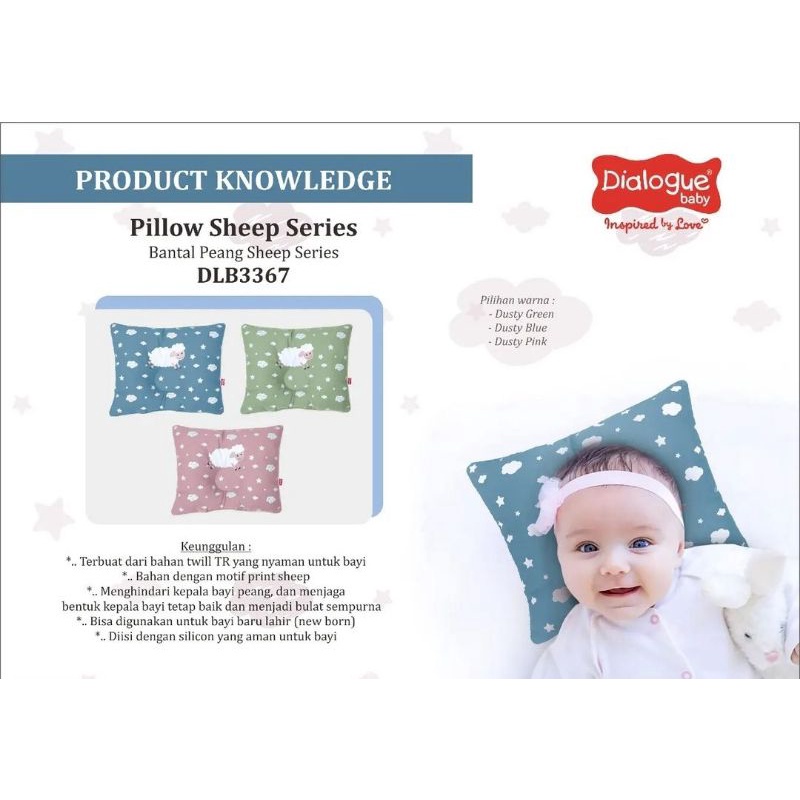 DIALOGUE BANTAL PEANG / BANTAL BAYI MURAH BANTAL PEYANG BAYI SHEEP SERIES DLB3367 / CUTE ANIMAL DLB3368