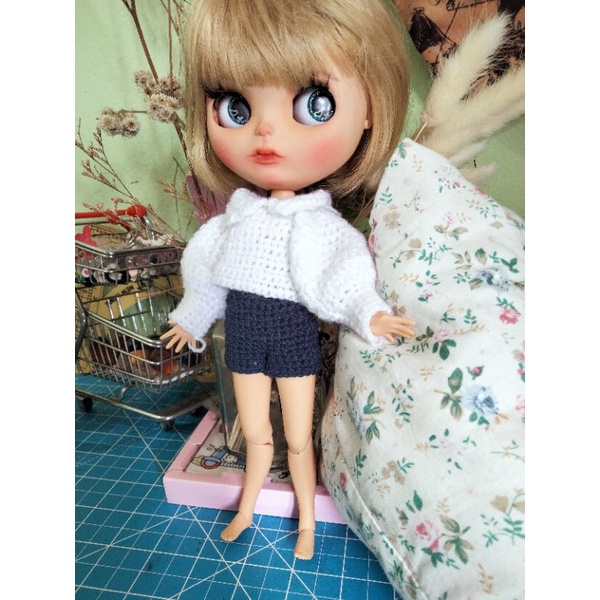 Baju Blythe doll | Baju Rajutan Blythe Doll | Baju Boneka Blythe