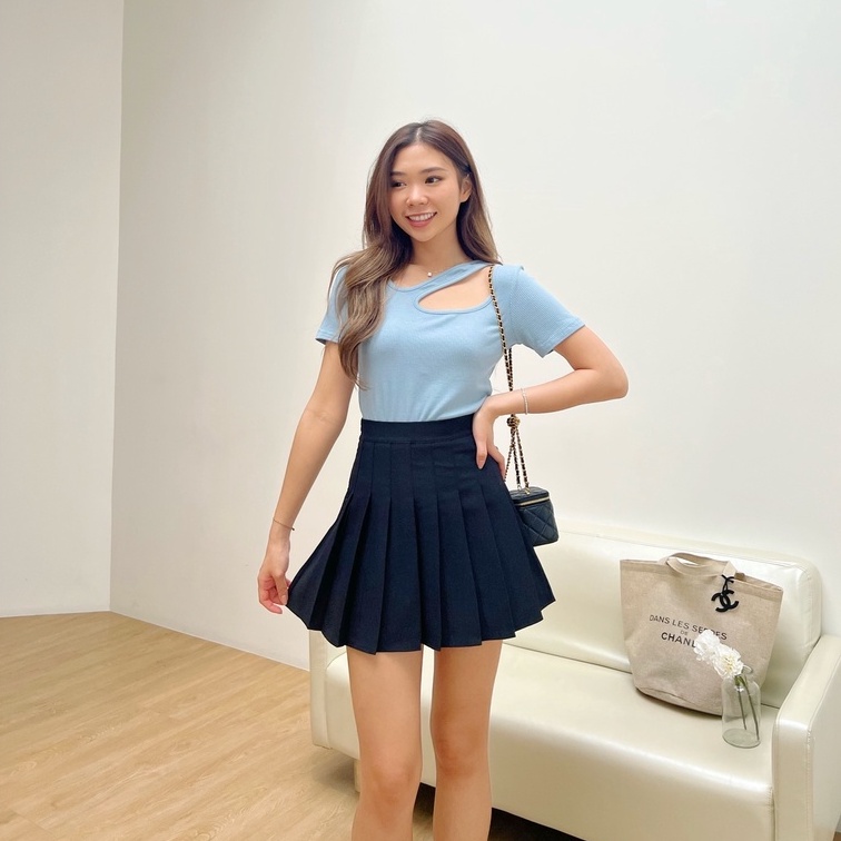 [ Marveile ] Bora Knit Top / Tops Rajut Wanita